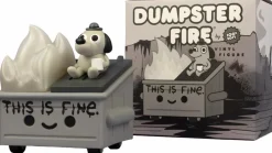 Designer Vinyl>100% Soft - Lil' Dumpster Fire / This Is Fine Newsprint Edition 3" Vinyl Figure