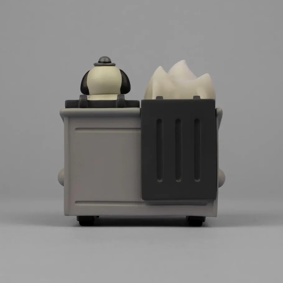 Designer Vinyl>100% Soft - Lil' Dumpster Fire / This Is Fine Newsprint Edition 3" Vinyl Figure