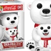 Standard Pop!>Coca Cola Ad Icons - Coca-Cola Polar Bear with Cub Pop! Vinyl Figure