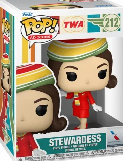 Standard Pop!>Ad Icons : Trans World Airlines (TWA) - Stewardess Pop! Vinyl Figure