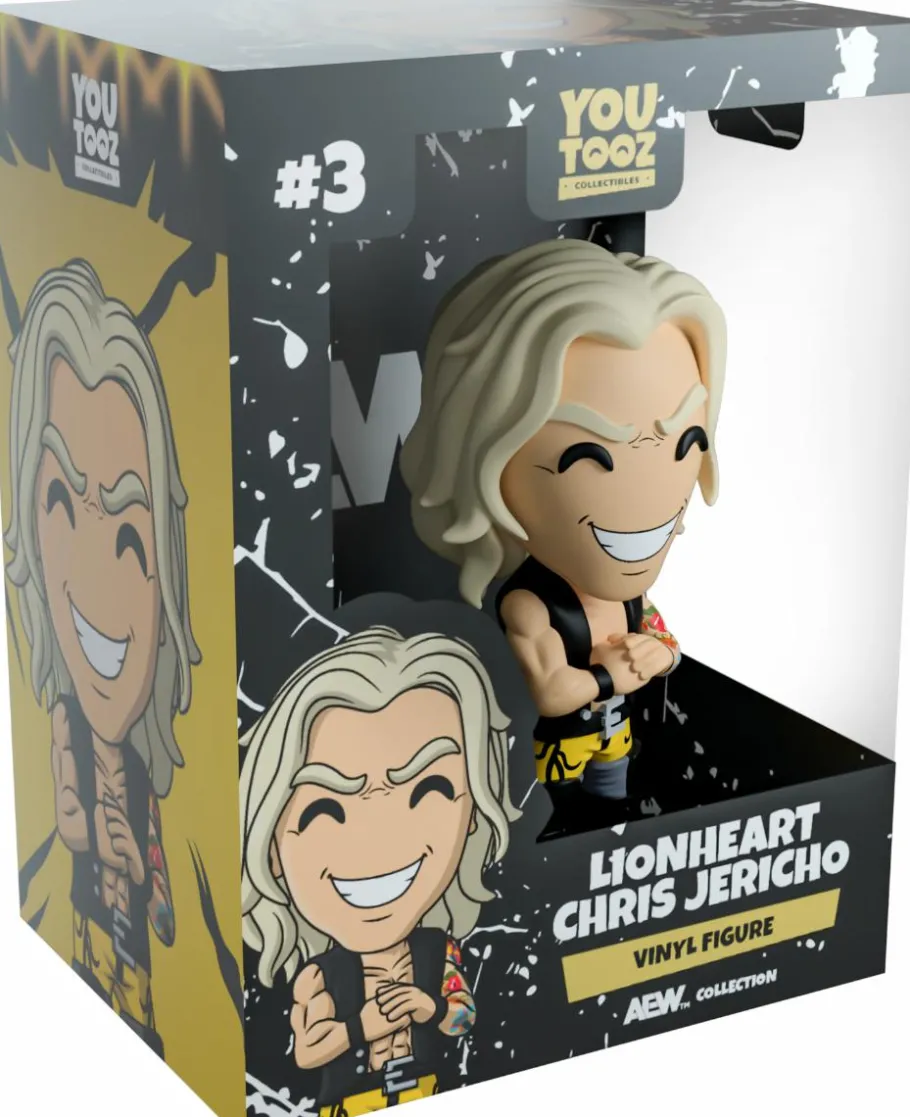 Designer Vinyl>All Elite Wrestling AEW: - Lionheart Chris Jericho 5" Vinyl Figure