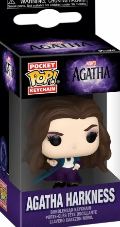 Pop! Keychains>Agatha All Along - Agatha Harkness Pocket Pop! Keychain