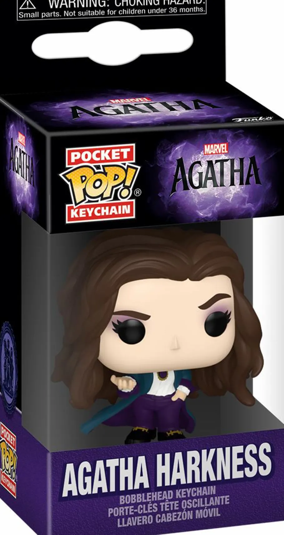 Pop! Keychains>Agatha All Along - Agatha Harkness Pocket Pop! Keychain