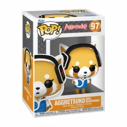 Standard Pop!>Aggretsuko - with Headphones Pop! Vinyl Figure