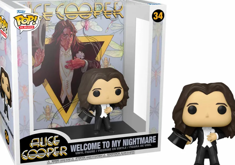 Pop! Deluxe>Alice Cooper - Welcome To My Nightmare Pop! Albums Vinyl Figure