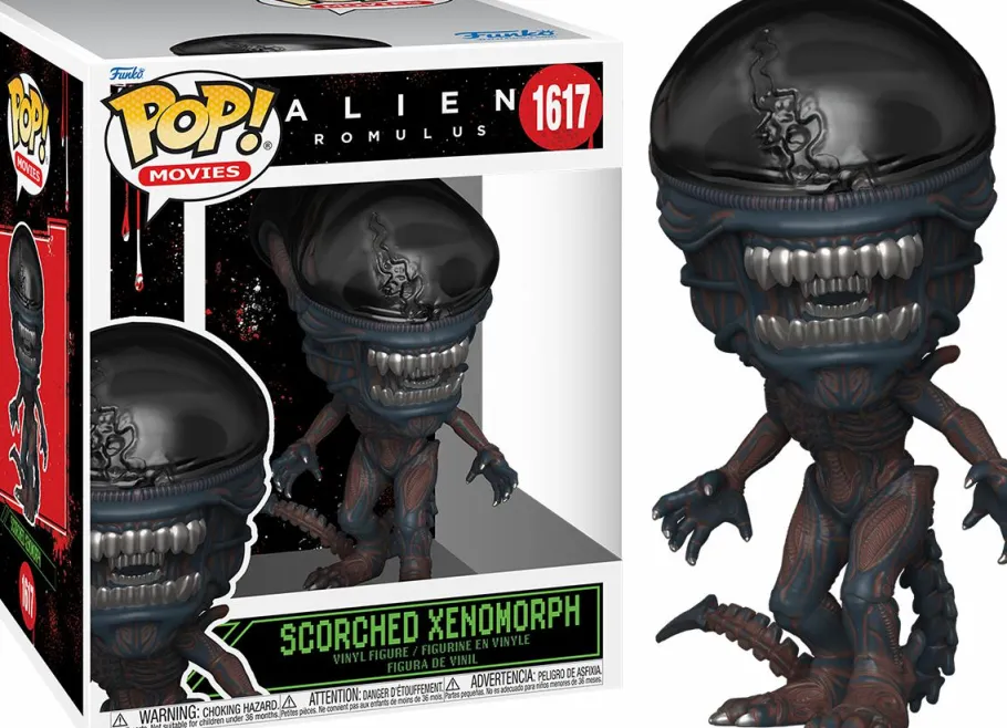 Super-Sized Pop!>Alien : Romulus - Scorched Xenomorph Super Sized 6" Pop! Vinyl Figure
