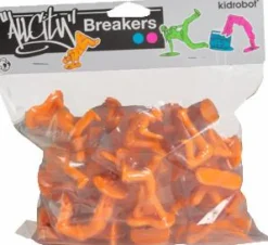 Designer Vinyl>All City Breakers - 2 Vinyl Electric Orange 20 Pack