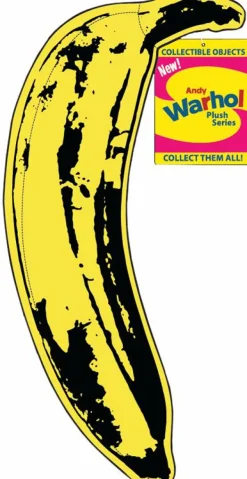 Designer Plush>Andy Warhol - Banana Medium 10” Plush