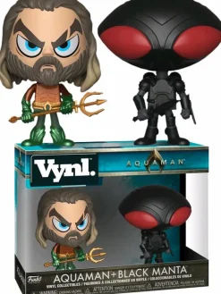Designer Vinyl>Aquaman (2018) - & Black Manta Vynl. Vinyl Figure 2-Pack