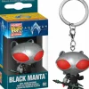 Pop! Keychains>Aquaman and the Lost Kingdom - Black Manta with Trident Pocket Pop! Keychain