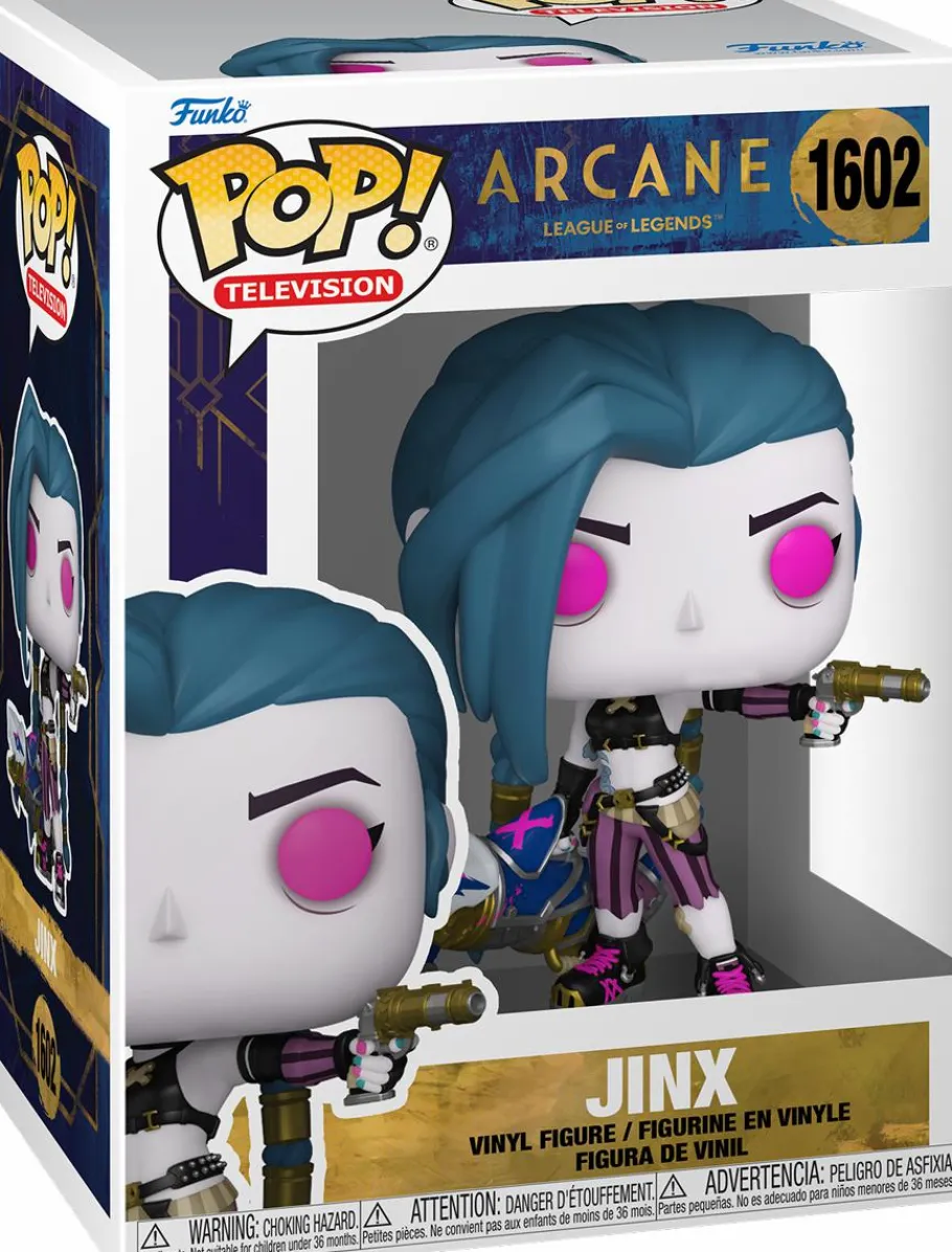 Standard Pop!>Arcane (2021) - Jinx Pop! Vinyl Figure