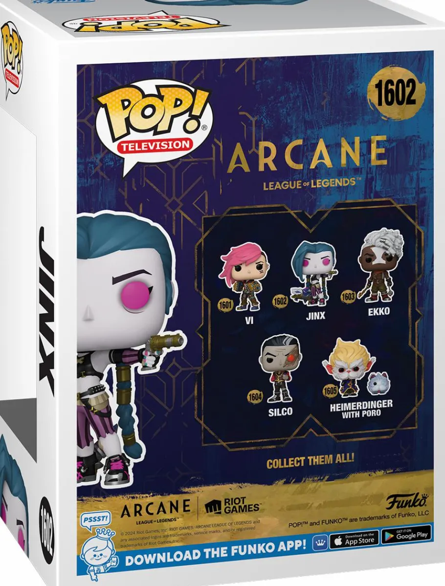 Standard Pop!>Arcane (2021) - Jinx Pop! Vinyl Figure