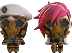 Designer Vinyl>League of Legends Arcane: - Taskforce Caitlyn and Vi Monitor Buddiez 2.5" Vinyl Figure 2-Pack