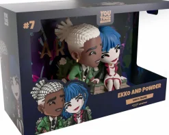 Designer Vinyl>League of Legends Arcane: - Ekko and Powder 4.5" Vinyl Figure Diorama