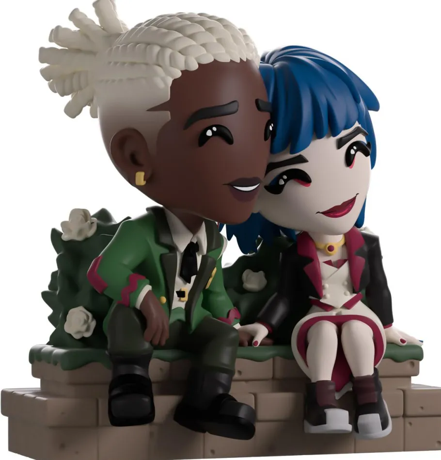 Designer Vinyl>League of Legends Arcane: - Ekko and Powder 4.5" Vinyl Figure Diorama