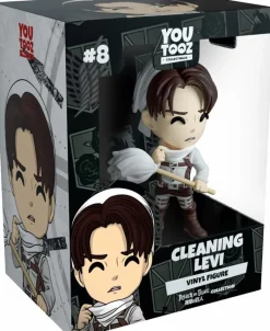 Designer Vinyl>Attack on Titan - Cleaning Levi 4.5” Vinyl Figure