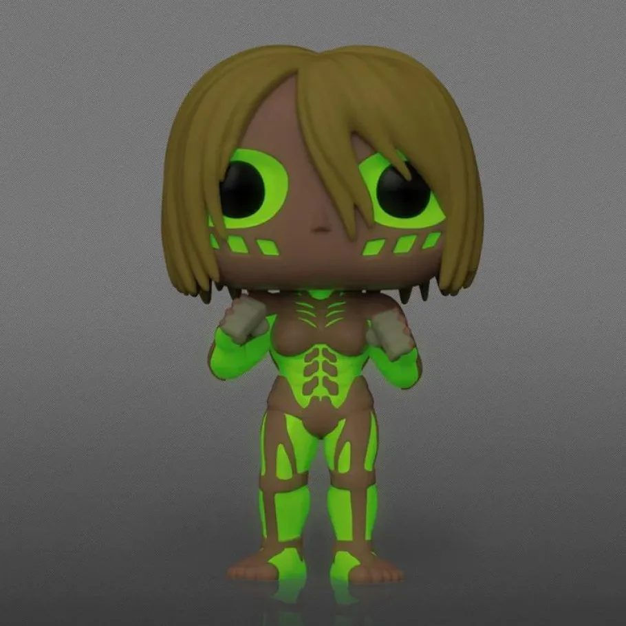 Super-Sized Pop!>Attack on Titan - Female Titan Glow in the Dark 6” Super Sized Pop! Vinyl Figure