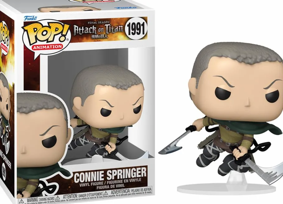 Pop! Bundles>Attack on Titan - Special Operations Squad Pop! Vinyl Bundle (Set of 3)