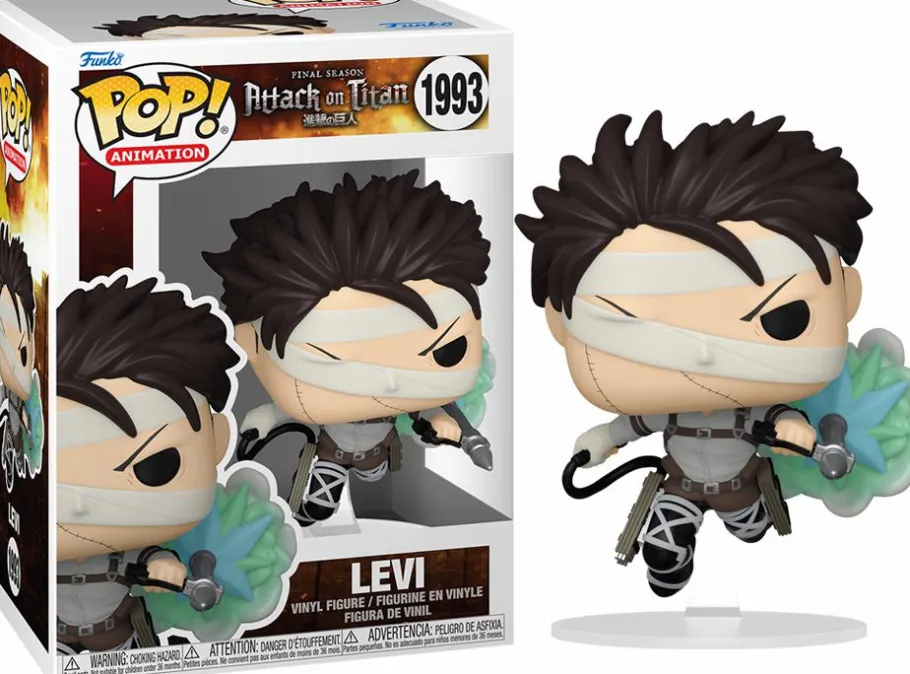 Pop! Bundles>Attack on Titan - Special Operations Squad Pop! Vinyl Bundle (Set of 3)
