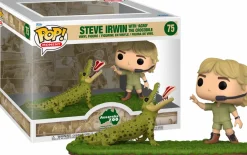 Pop! Moments>The Crocodile Hunter Australia Zoo: Home of - Steve Irwin with ‘Agro’ the Crocodile Pop! Moment Vinyl Figure 2-Pack