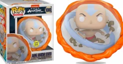 Super-Sized Pop!>Avatar The Last Airbender Avatar: The Last Airbender - Aang in Avatar State Glow in the Dark 6” Super Sized Pop! Vinyl Figure