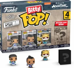Blind Box>Avatar The Last Airbender Avatar: The Last Airbender - Katara, Sokka, Suki & Mystery Bitty Series 04 Pop! Vinyl Figure 4-Pack