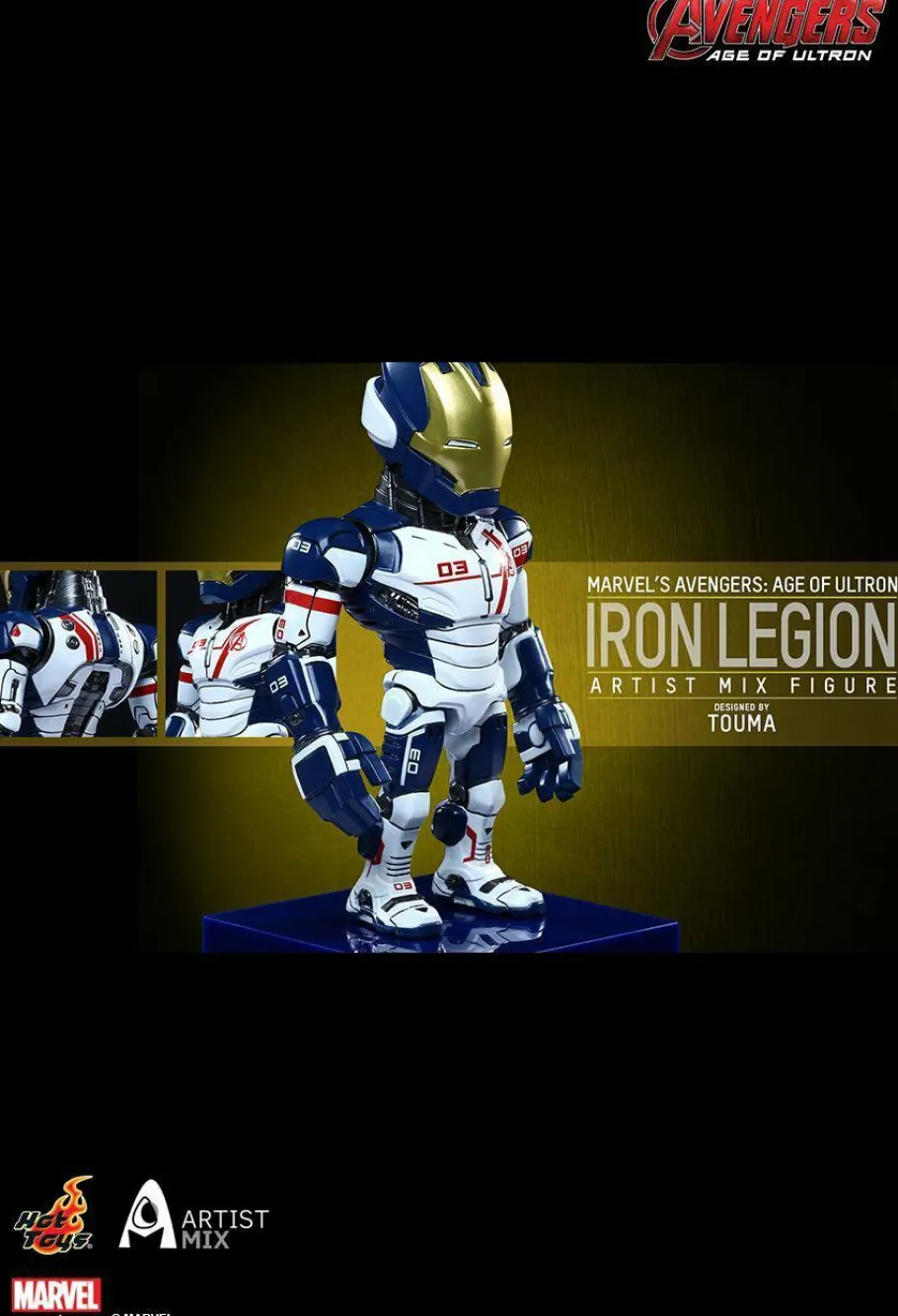 Designer Vinyl>The Avengers Avengers 2: Age of Ultron - Iron Legion Artist Mix Hot Toys Figure