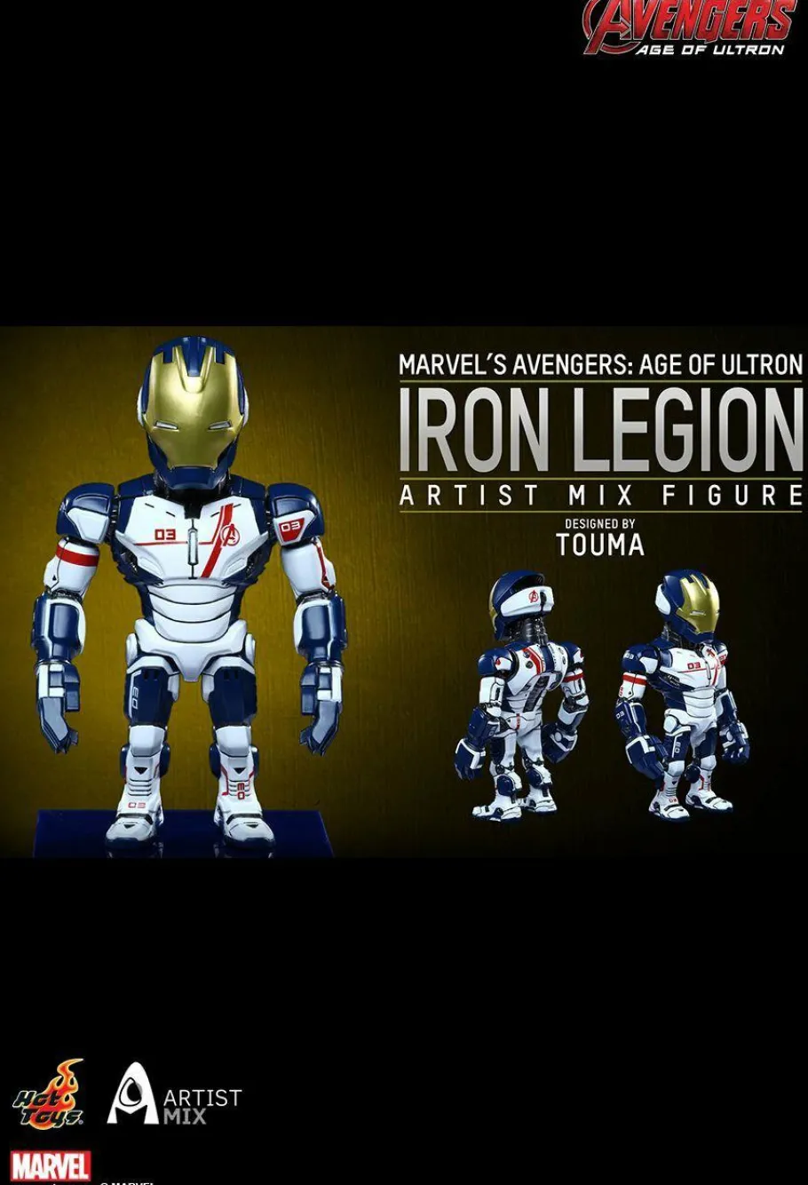 Designer Vinyl>The Avengers Avengers 2: Age of Ultron - Iron Legion Artist Mix Hot Toys Figure