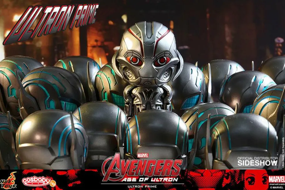 Cosbaby>The Avengers Avengers 2: Age of Ultron - Ultron Prime 3.75” Cosbaby Hot Toys Vinyl Figure