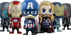 Cosbaby>The Avengers Avengers 2: Age of Ultron - Cosbaby 3.75” Hot Toys Figure Collectible Set (Set of 6)