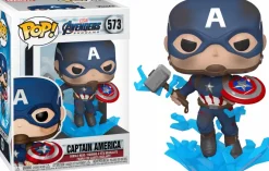 Standard Pop!>The Avengers Avengers 4: Endgame - Captain America with Mjolnir Pop! Vinyl Figure