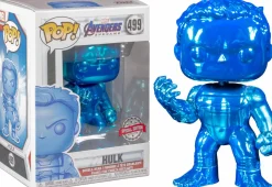Standard Pop!>The Avengers Avengers 4: Endgame - Hulk with Nano Gauntlet Blue Chrome Pop! Vinyl Figure