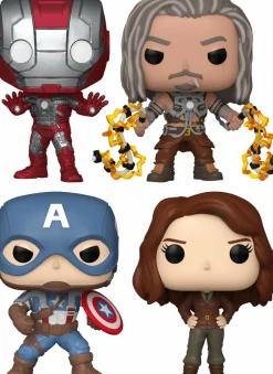 Pop! Bundles>The Avengers Avengers - Infinity Saga Pop! Vinyl Bundle (Set of 4)
