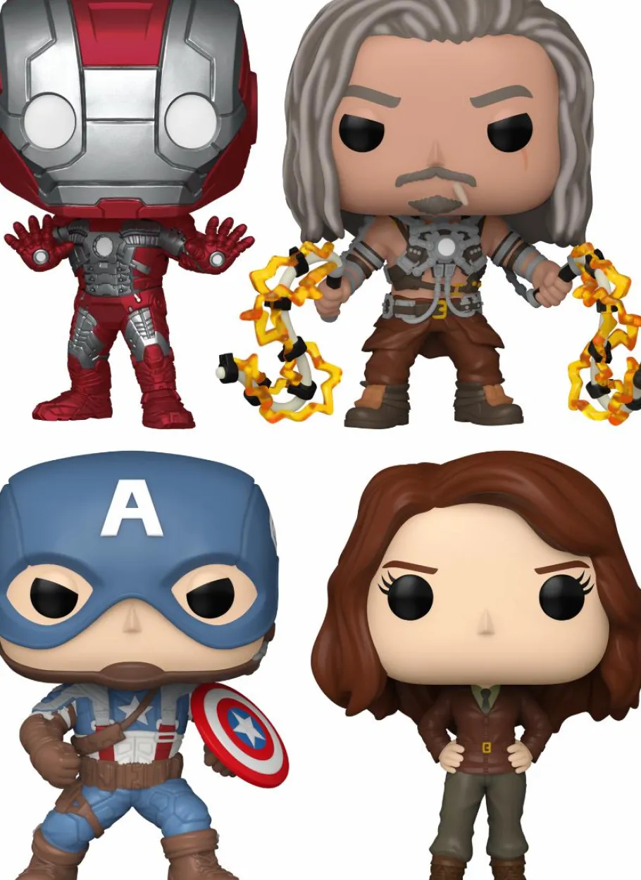 Pop! Bundles>The Avengers Avengers - Infinity Saga Pop! Vinyl Bundle (Set of 4)