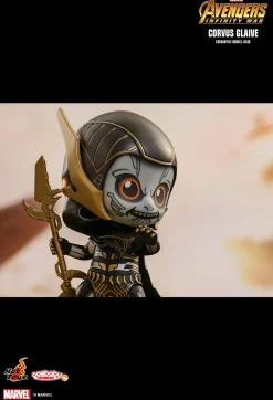Cosbaby>The Avengers Avengers 3: Infinity War - Corvus Glaive Cosbaby 3.75” Hot Toys Bobble-Head Figure