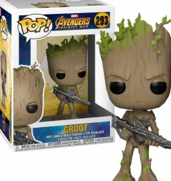 Standard Pop!>The Avengers Avengers 3: Infinity War - Groot with Gun Pop! Vinyl Figure