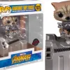 Pop! Deluxe>Guardians of the Galaxy Avengers 3: Infinity War - Rocket Raccoon in Guardian’s Ship Diorama Deluxe Pop! Vinyl Figure