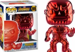 Standard Pop!>The Avengers Avengers 3: Infinity War - Thanos Red Chrome Pop! Vinyl Figure