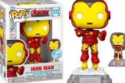 Pop! Deluxe>The Avengers Avengers: Beyond Earth’s Mightiest - Iron Man 60th Anniversary Pop! Vinyl Figure with Enamel Pin