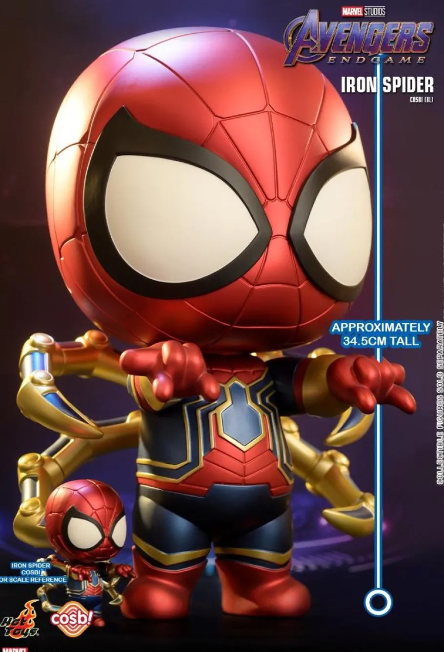 Designer Vinyl>Spider-Man Avengers: Endgame - Iron Spider Cosbaby (XL) Hot Toys Figure