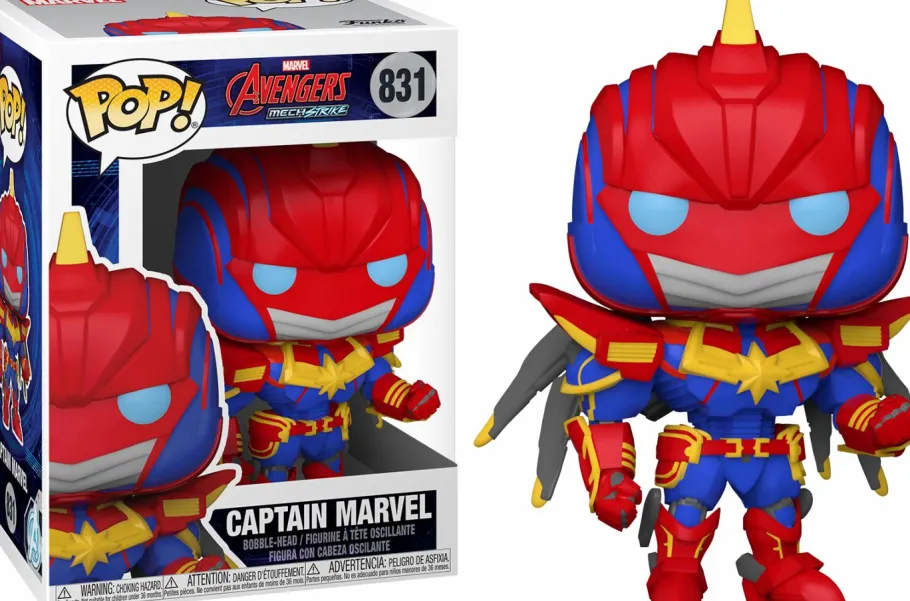 Standard Pop!>The Avengers Avengers Mech Strike - Captain Marvel Mech Pop! Vinyl Figure