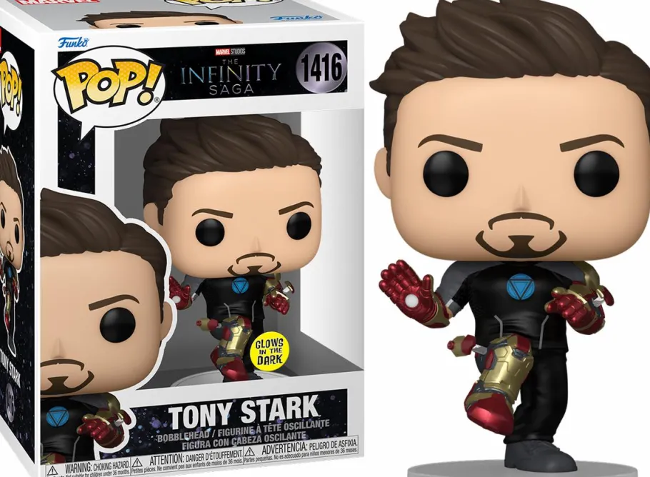 Standard Pop!>Iron Man Avengers: The Infinity Saga - Tony Stark Glow-in-the-Dark Pop! Vinyl Figure