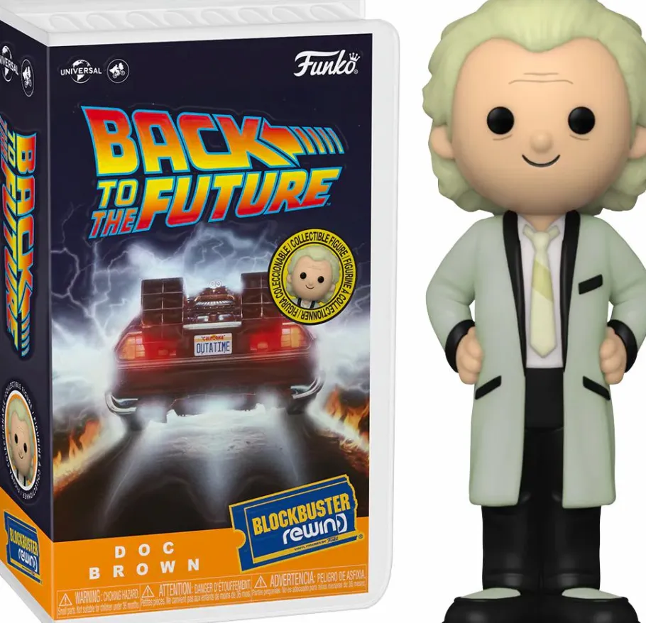 Designer Vinyl>Back to the Future - Doc Brown Rewind Vinyl Figure