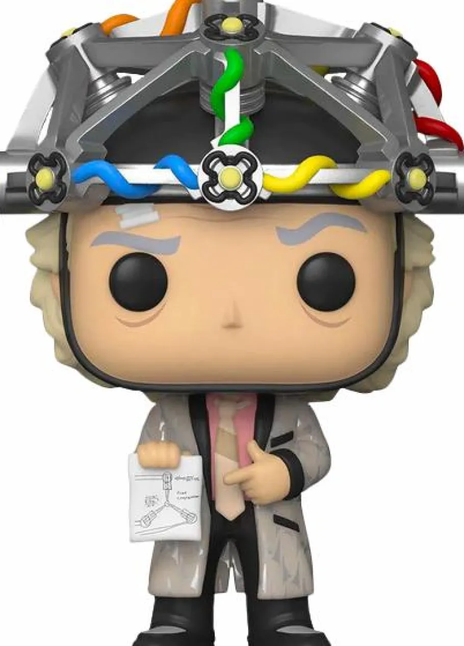 Pop! & Tee Sets>Back to the Future - Doc with Helmet Pop! Vinyl Figure & T-Shirt Box Set