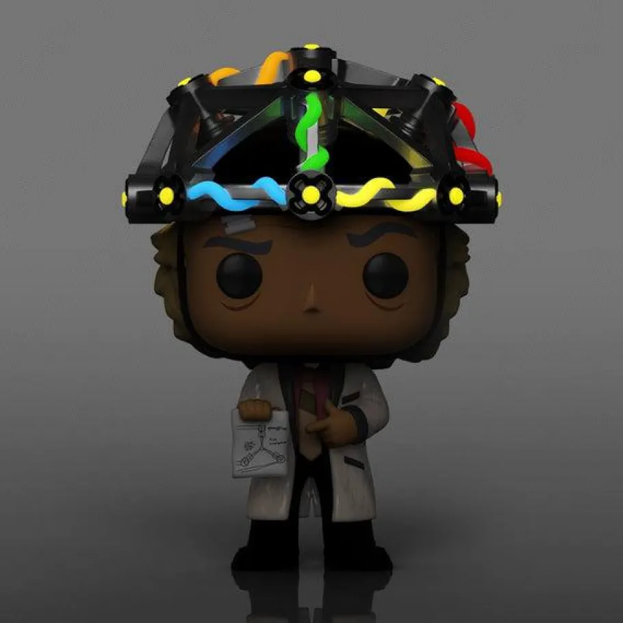 Pop! & Tee Sets>Back to the Future - Doc with Helmet Pop! Vinyl Figure & T-Shirt Box Set