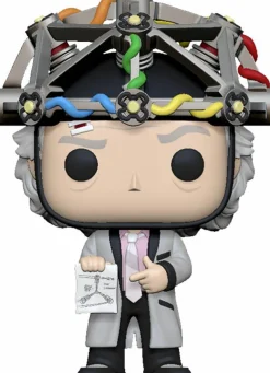Standard Pop!>Back to the Future - Dr. Emmett Brown with Helmet Pop! Vinyl Figure
