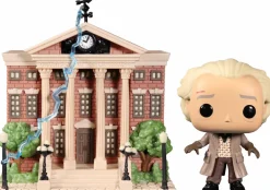 Pop! Rides & Town>Back to the Future - Dr. Emmett Brown with Clock Tower Pop! Town Vinyl Figure