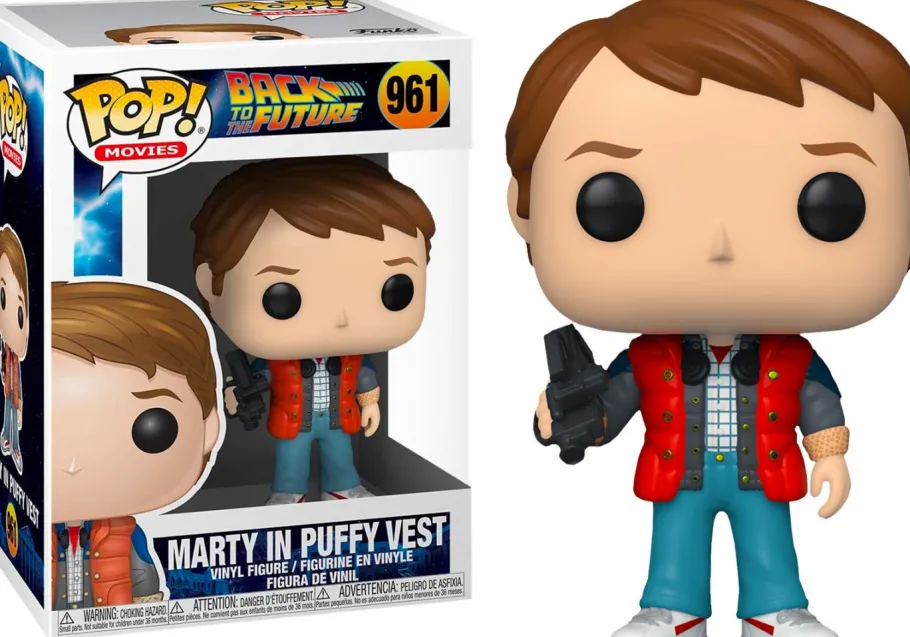 Standard Pop!>Back to the Future - Marty McFly with Video Camera Pop! Vinyl Figure