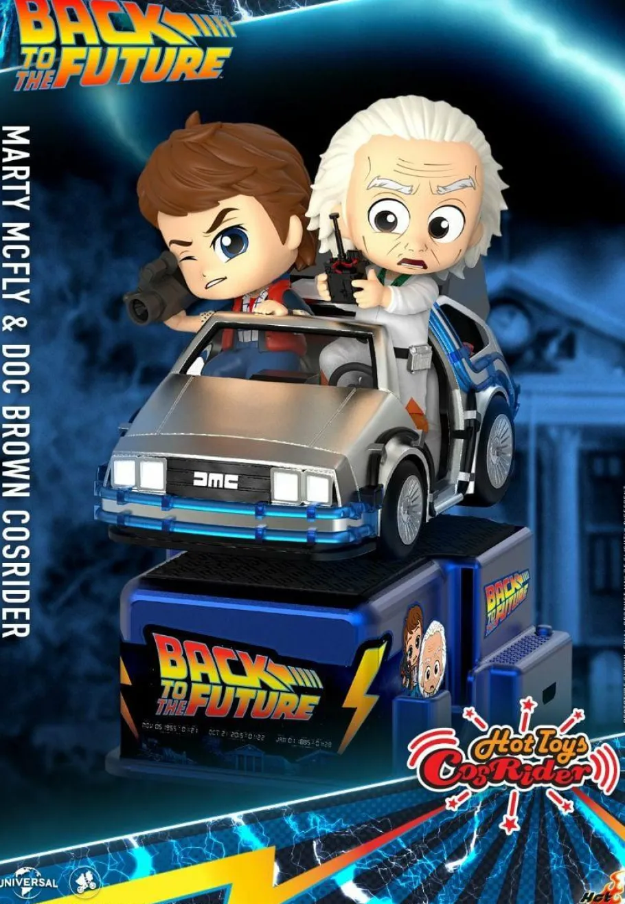 Cosbaby>Back to the Future - Marty McFly & Doc Brown CosRider Hot Toys Figure