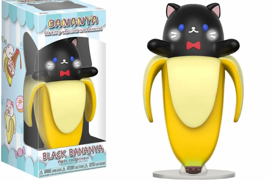 Designer Vinyl>Bananya - Black 4” Vinyl Figure